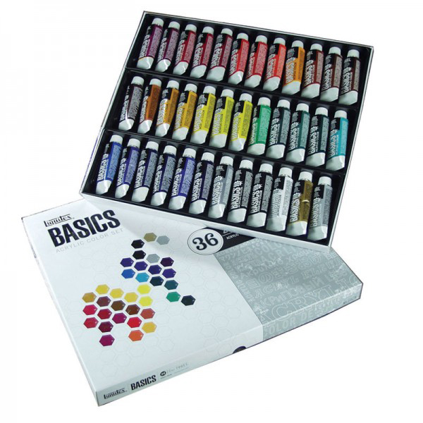 Set De Acr Licos Liquitex Basics Con Tubos De Ml