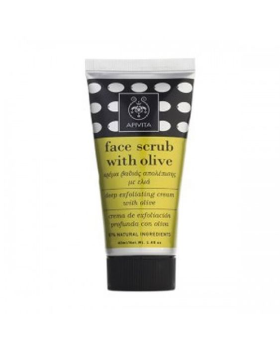 Apivita Face Scrub Exfoliante Con Aceite De Oliva Ml