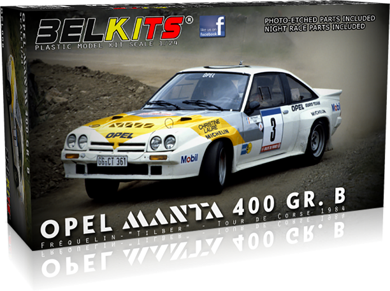 OPEL MANTA 400 Gr.B / BELKITS BEL-008 / GUY FREQUELIN-TILBER