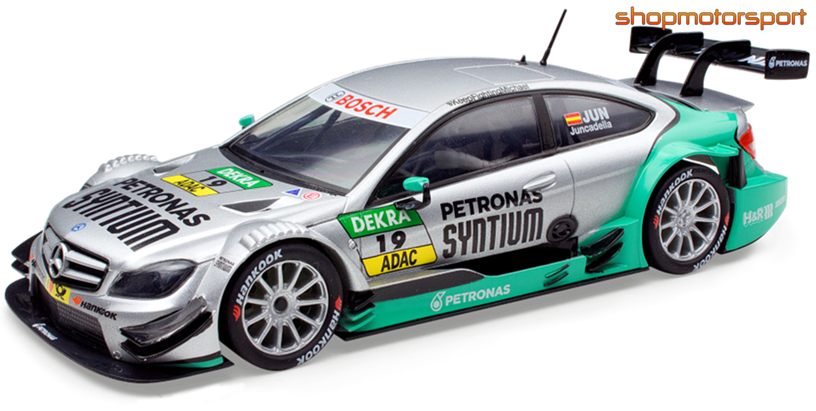 Scalextric A10137 Mercedes AMG C-Coupe DTM Juncadella Stern No 17 1:32 