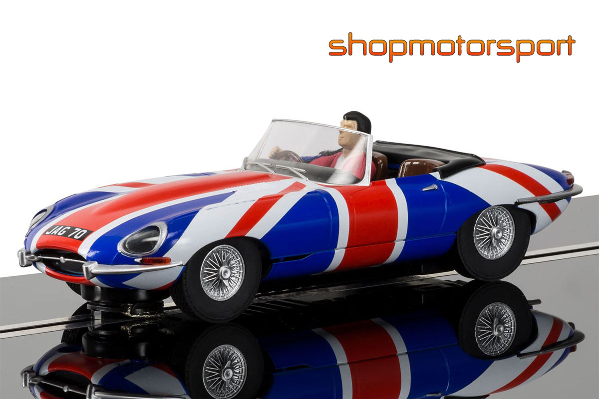 JAGUAR E-TYPE / SCALEXTRIC SUPERSLOT 3878