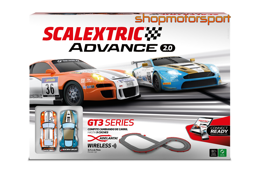 SLOT CIRCUIT SCALEXTRIC ADVANCE GT3 SERIES E10402S500