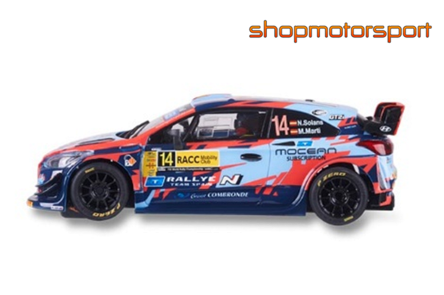 INSCRIPCION I RAL.LI SCALEXTRIC COMARCA DEL BAGES + HYUNDAI i20 WRC SCALEXTRIC U10429S300