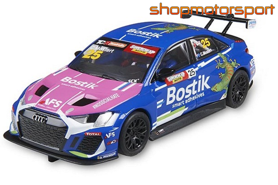 AUDI RS3 LMS TCR / SCALEXTRIC U10458S300 / CHAZ MOSTERT