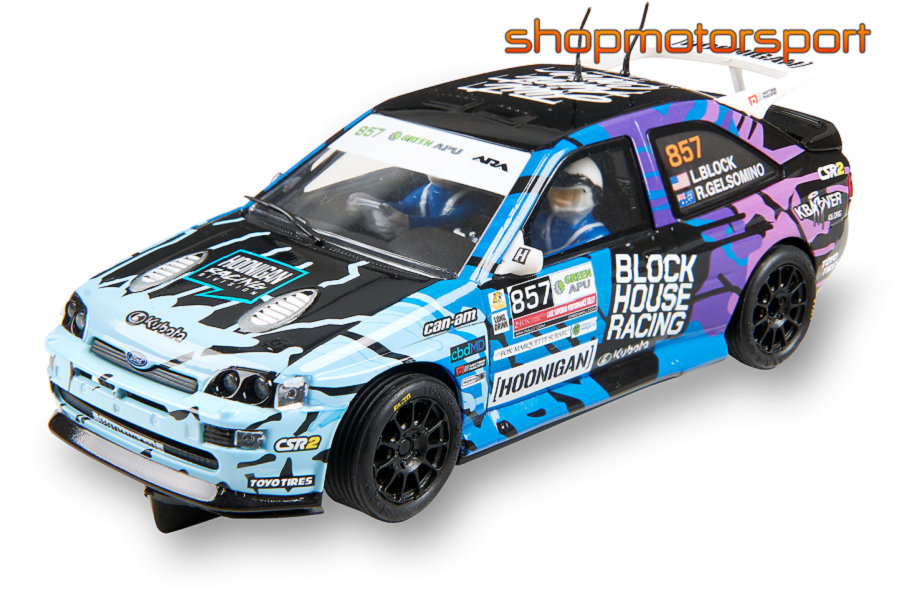 FORD ESCORT COSWORTH / SCALEXTRIC U10525S300 / LIA BLOCK-RHIANON GELSOMINO