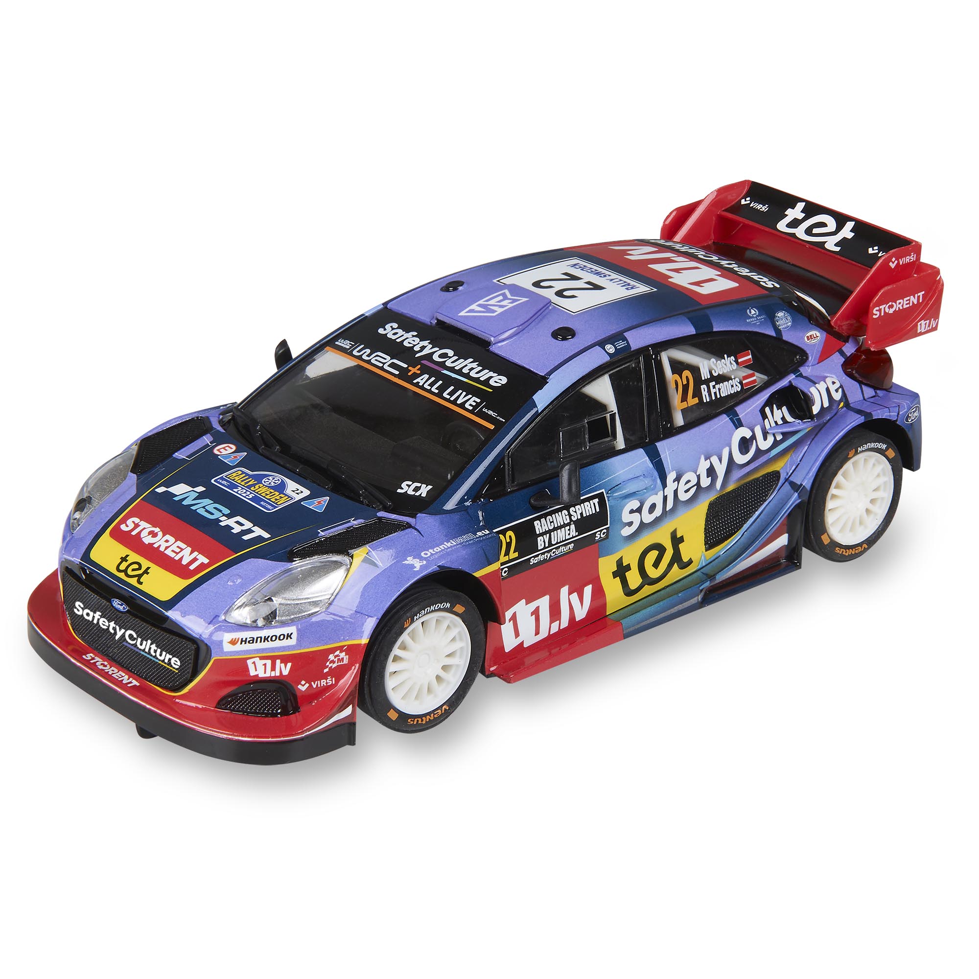 FORD PUMA RALLY1 / MARTINS SESKS-RENARS FRANCIS / SCALEXTRIC U10582S300-E10582S300 / 2025 1