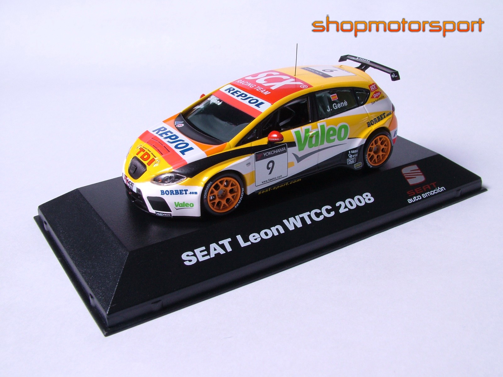 SEAT LEON TDI WTCC 2008 / IXO FISCHER / JORDI GENE