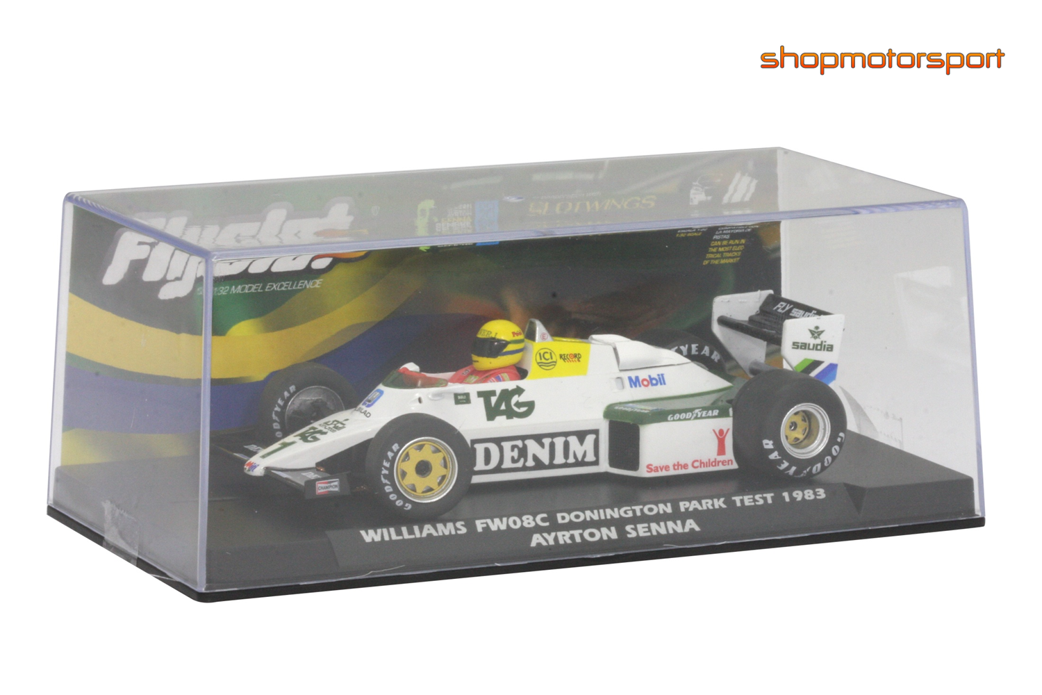 WILLIAMS FW08C / FLYSLOT W40101 / AYRTON SENNA