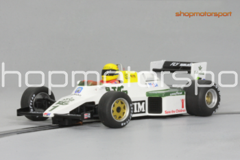 ミニカー Flot Williams FW08C 1983 Ayrton Senna Williams FW08C FlySlot W40101 Ayrton Senna