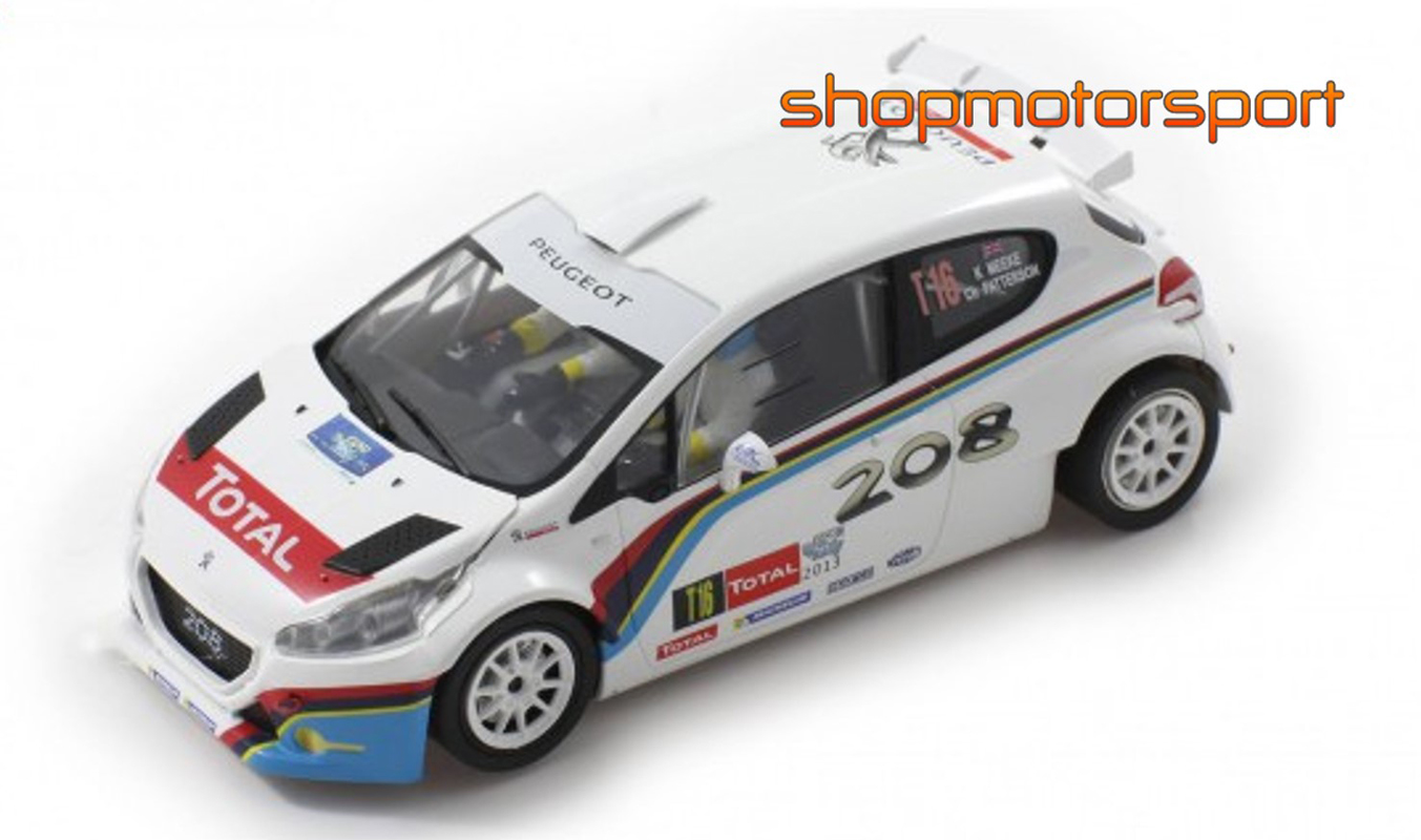 PEUGEOT 208 T16 / SCALEAUTO 6181R / KRIS MEEKE-CHRIS PATTERSON