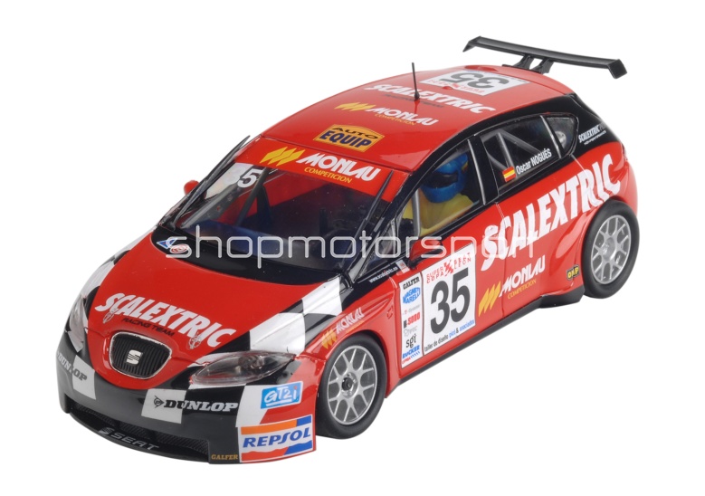 scalextric seat leon car