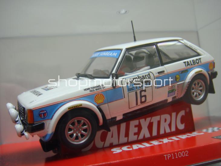 TALBOT SUNBEAM LOTUS / HENRI TOIVONEN-PAUL WHITE / SCALEXTRIC 6386 / 2009