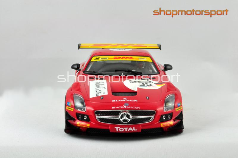 MERCEDES BENZ SLS AMG GT3 / SCALEXTRIC A10105S300 / KENNETH HEYER-THOMAS JAGER-STEPHANE LEMERET 4