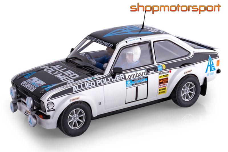 FORD ESCORT RS1800 Gr.4 / SCALEXTRIC A10222S300 / TIMO MAKINEN-HENRY LIDDON
