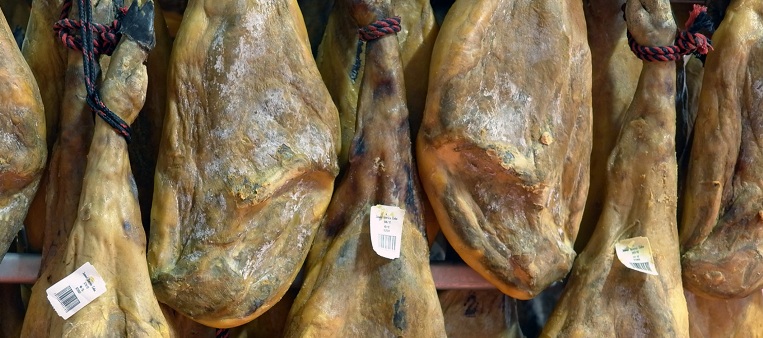 Serrano ham and cured products