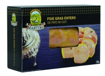 Foie gras de pato Micuit en estuche