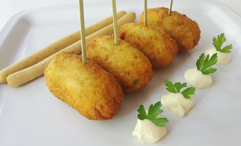 Croquetes de bacallà