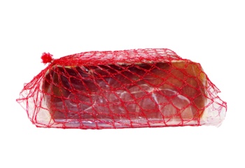 Boneless shaped serrano ham