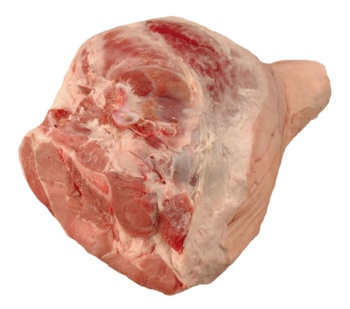 Boned pork leg