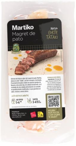 Magret pato Tataki