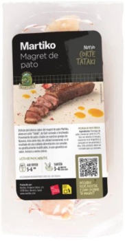 Magret pato Tataki