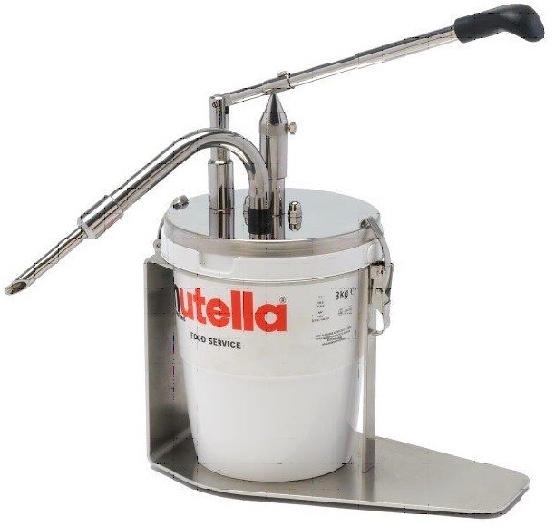 Dosificador inyectora ara cubo 3 litros Nutella | DUE EFFE