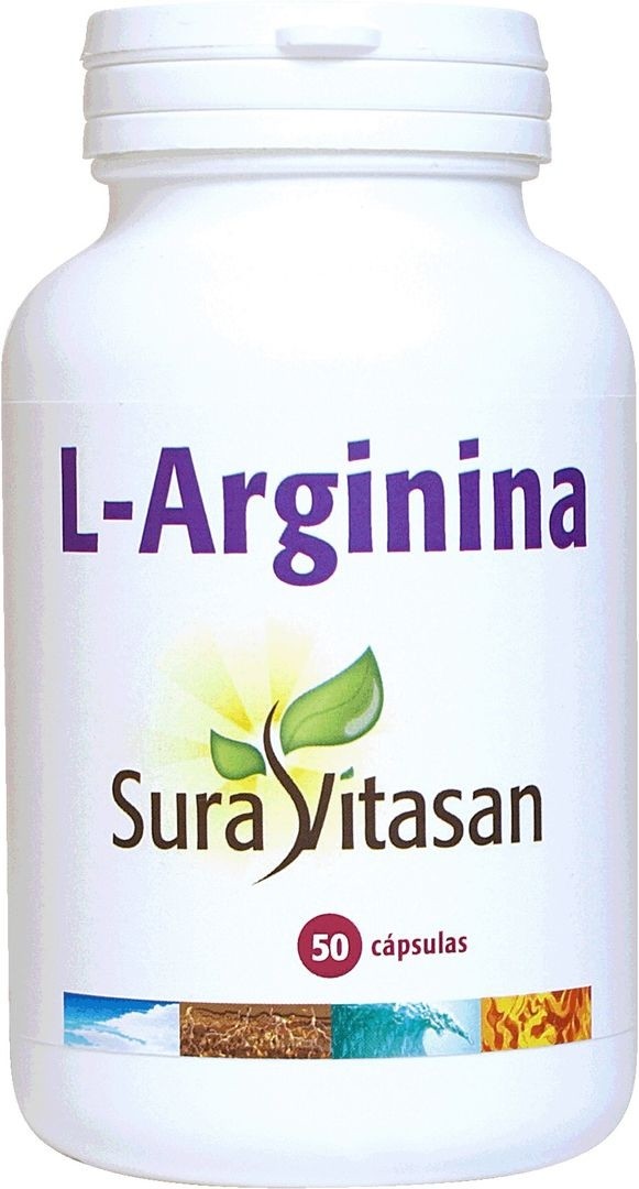 L ARGININA 500 Mg 50 Caps SURA VITASAN