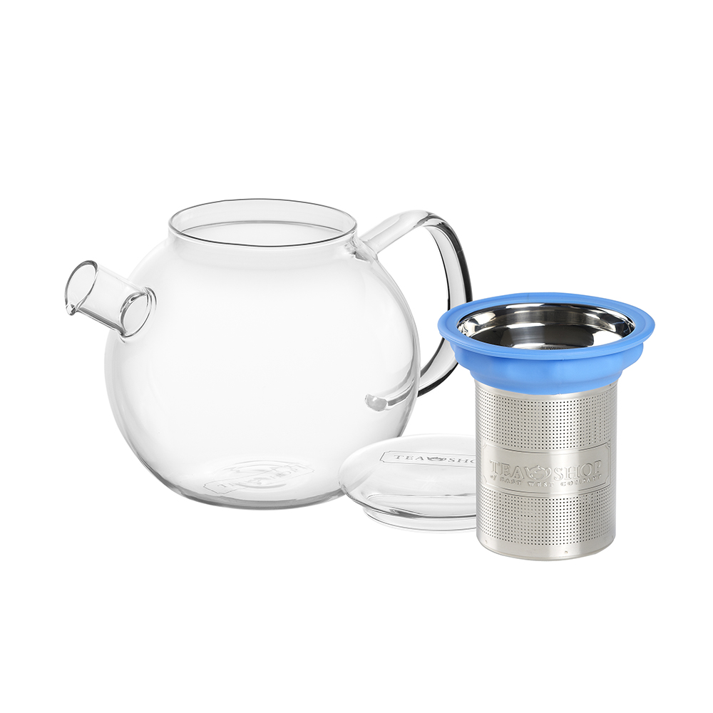 all glass teapot