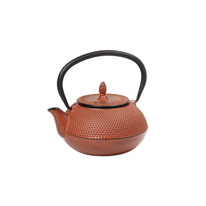Arare Red Teapot 600 ml. Teapots. Iron TeapotsTea Shop® - Item