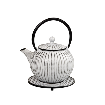 Chokoreto White Teapot 800 ml. Teapots. Iron TeapotsTea Shop® - Item
