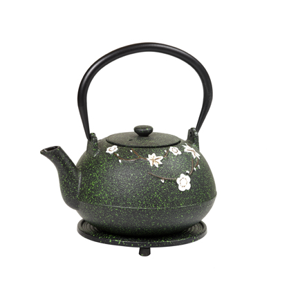 Hama Sakura Black Teapot 1000 ml. Teapots. Iron TeapotsTea Shop® - Item