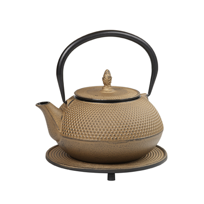 Arare Gold Teapot 1200 ml. Teapots. Iron TeapotsTea Shop® - Item