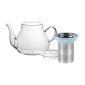 All in One Teapot Arabia 0,6L. Bule de vidro - Item1