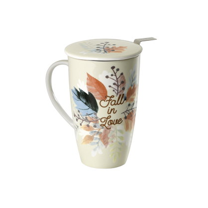 Mug Emmeline Fall in Love. Tasses de porcellana Tea Shop® - Ítem