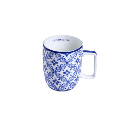 tazza da tè con manico in legno nero Winverty tazza da tè in ceramica con coperchio Blu tazza da tè con filtro per casa e ufficio nero 400ml 