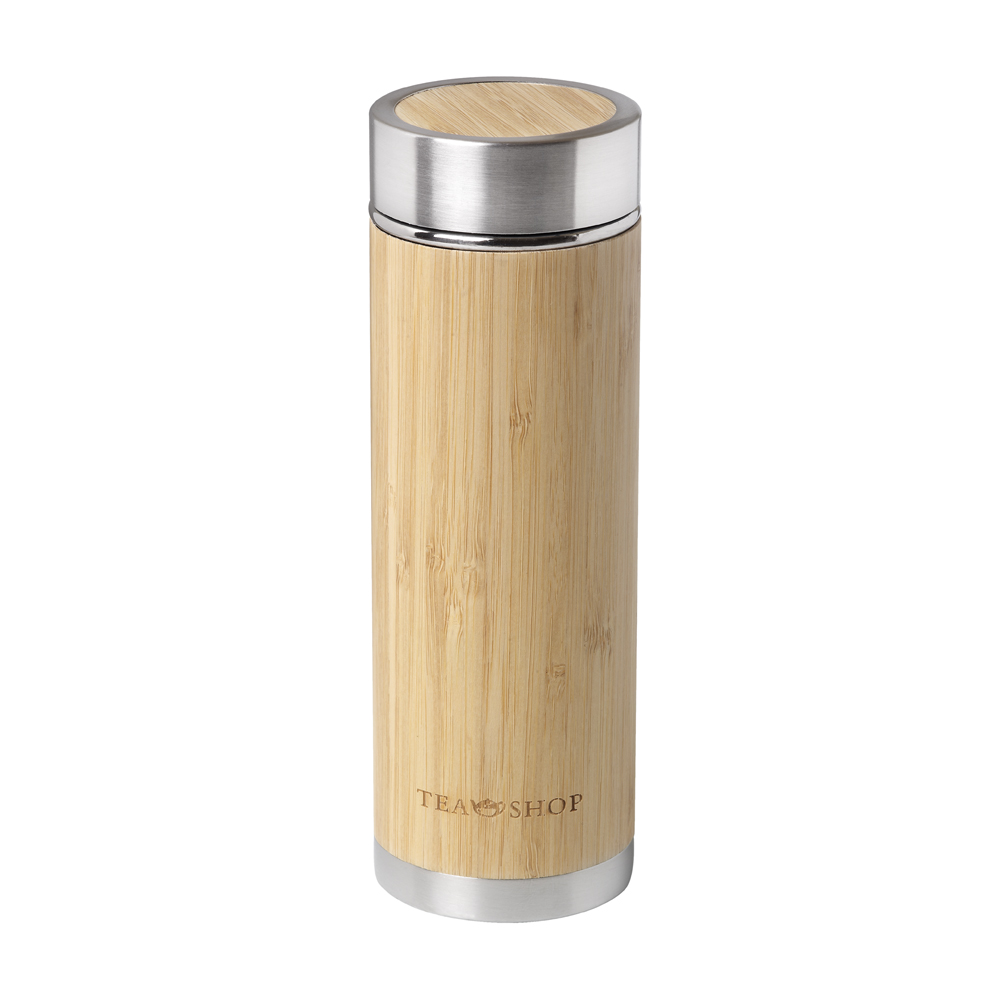 Travel Tea Bamboo. Thermos with filter. Other Accompaniments. - Item