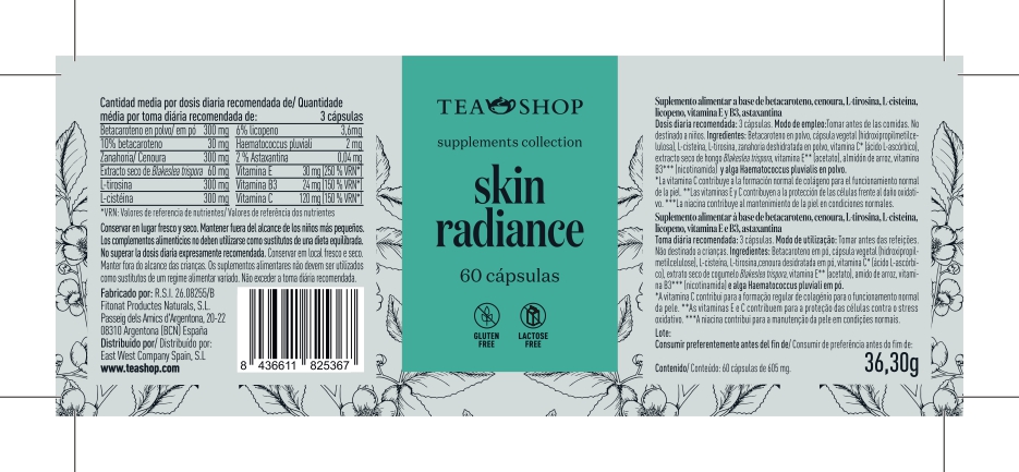 Skin radiance (60 càpsules) - Ítem1