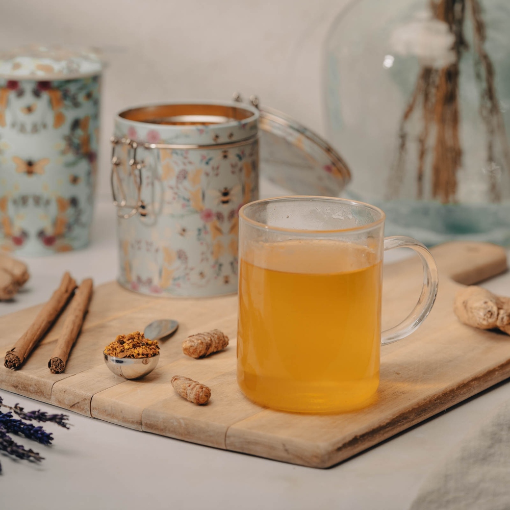TEA SHOP - Taza de Té con filtro y tapa - Mug Harmony Polaris - Taza con  infusor para té : : Hogar y cocina