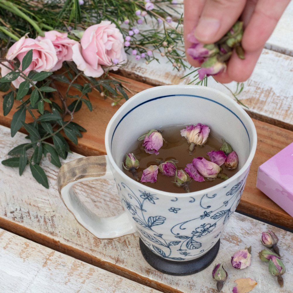 Rosebuds. Loose Herbal Teas. Teas, Rooibos and Herbal Teas, Digestive, Diabetics, Coeliac Disease, Intolerant to Nuts, Lactose, Soya and Soya Products, Vegetarians, Children, Pregnant - Item2