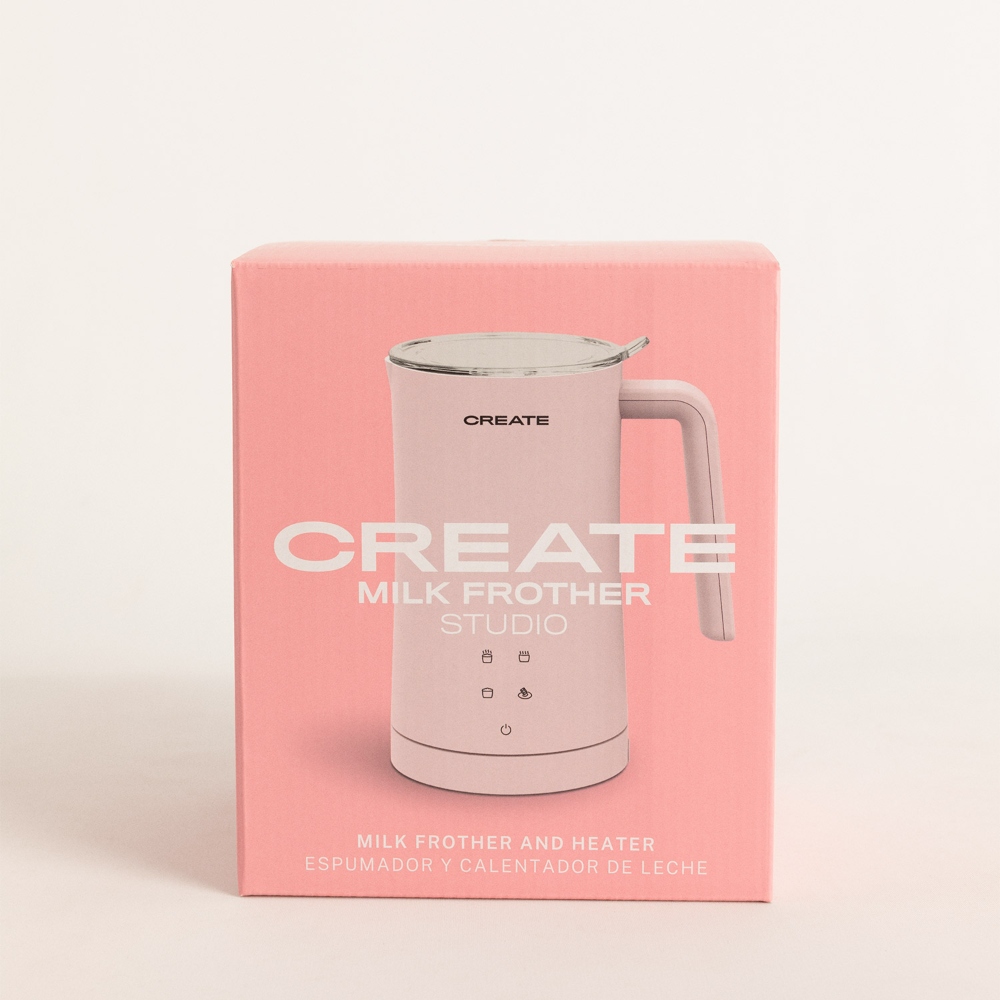Electric Milk Frother Pink - Item3
