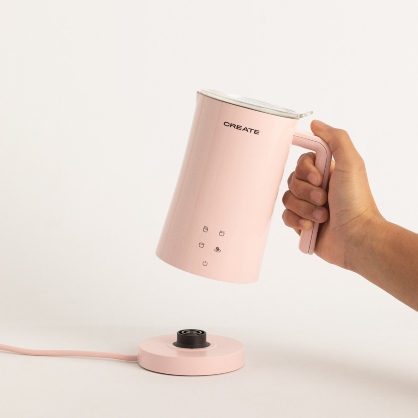 Electric Milk Frother Pink - Item2