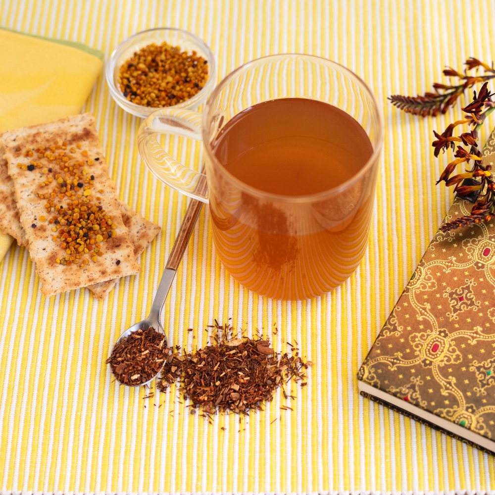 Rooibos Chai_ Rooibos teas. Teas, rooibos teas and herbal teas, Isotonic, Diuretic, Diabetics, People with Coeliac Disease, People Intolerant to Nuts, People Intolerant to Lactose, People Intolerant to Soya and Soya Products, Vegetarians, Vegans, Children, Pregnant Women, Spiced, Spiced,Tea Shop® - Item2