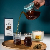 All in One Teapot Arabia 0,6L. Bule de vidro - Item2