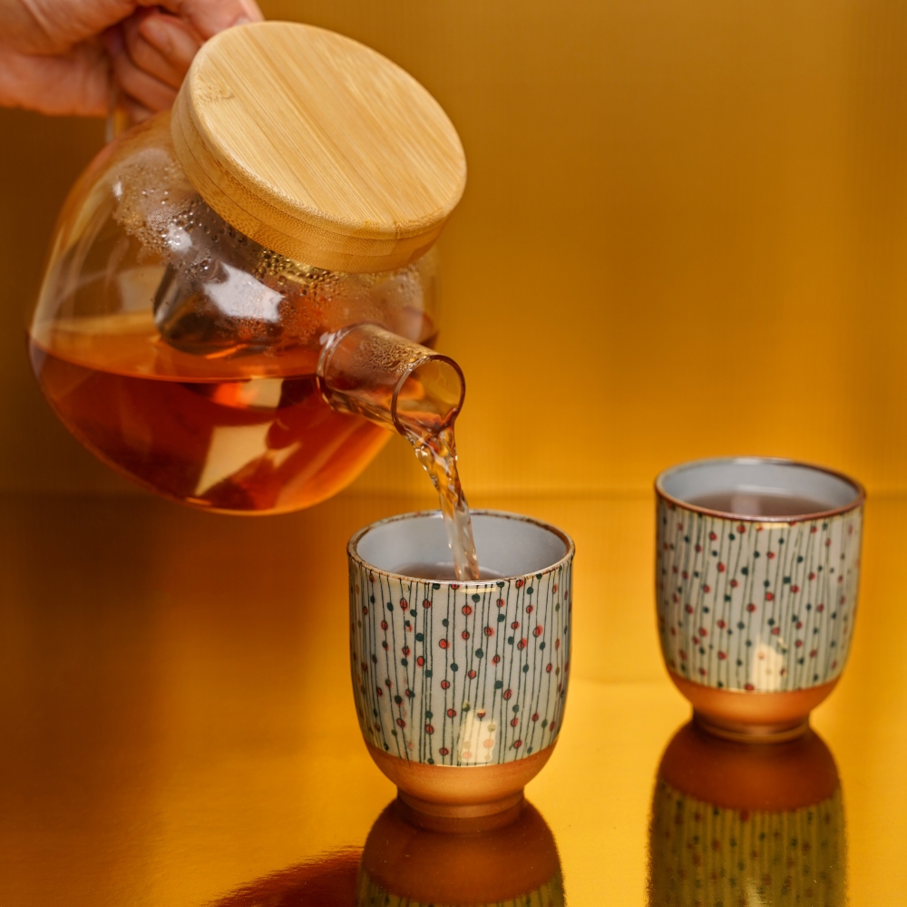 Set vasos Yunomi. Porcelain Japanese Mugs Tea Shop® - Item2