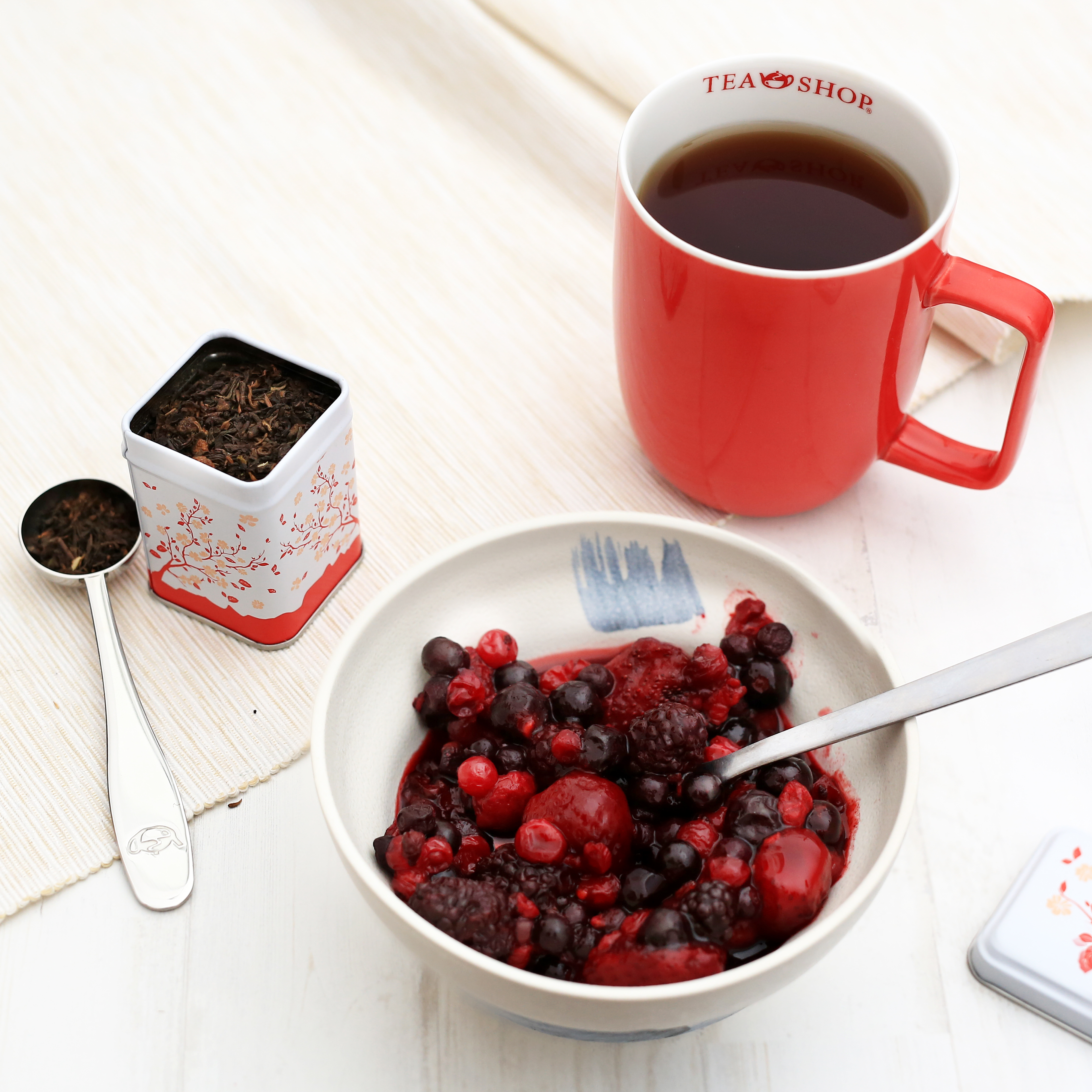 Té Rojo Pu Erh Frutas del Bosque | Comprar Té Rojo | | TEA SHOP