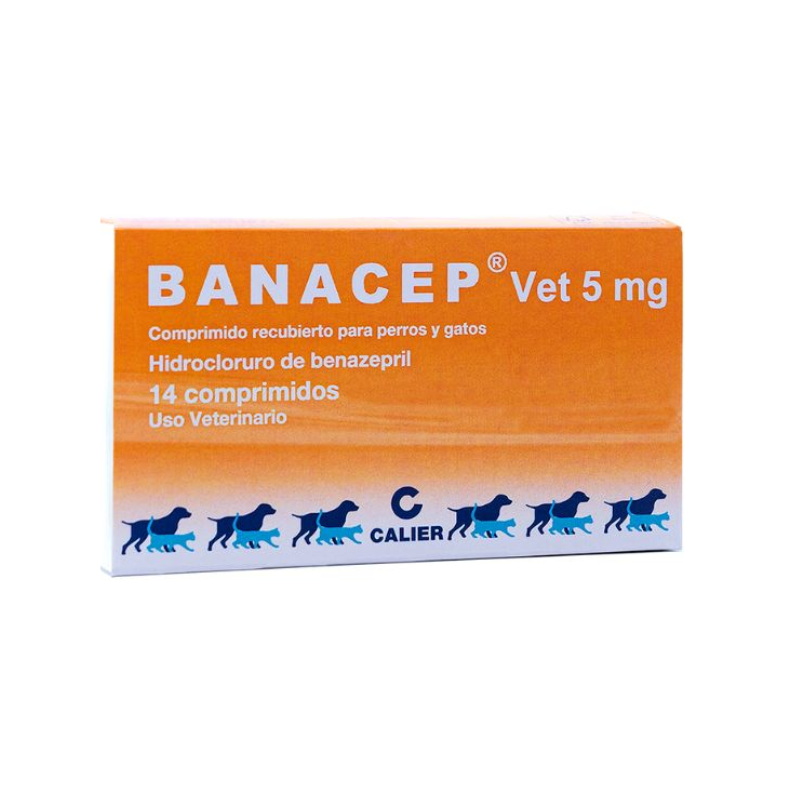 Banacep Vet IECA para mascotas, marca Calier