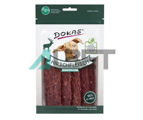 Carn de Cèrvol Dokas, snack natural per gossos