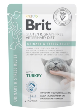 urinary and stress relief brit diet cat