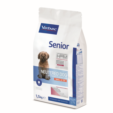 Senior Dog Small & Toy, pinso per gossos seniors esterilitzats petits i minis, Virbac