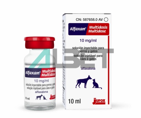 Alfaxan, anestésico para perros y gatos, laboratorio Jurox